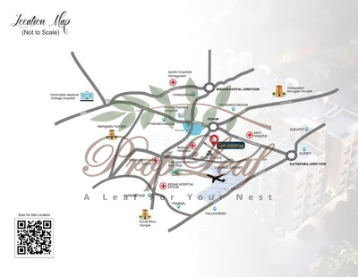 DAC Millennium Location Map